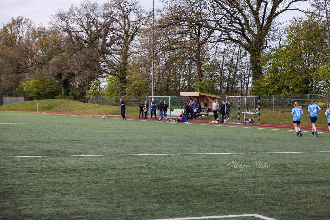 Bild 380 - B-Juniorinnen Ellerau - St. Pauli : Ergebnis: 1:1